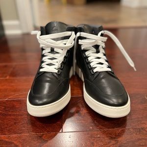 Brand new Aquatalia Pete High-top sneakers, Made in Italy, size 11.5